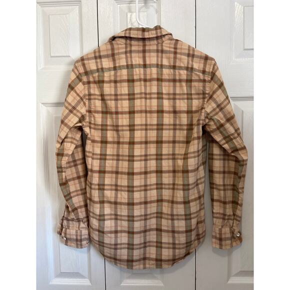 Ralph Lauren Sport 100% Soft Cotton Flannel Button Front Shirt Size 4 - Picture 3 of 6